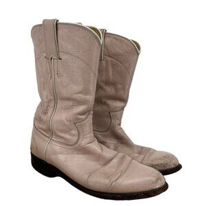 *Justin Ropers Pink Women's  R Style L3065 Cowgirl Western Size 7 C